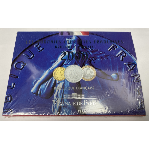 FRANCE - Coffret BU 2000 (La Monnaie...