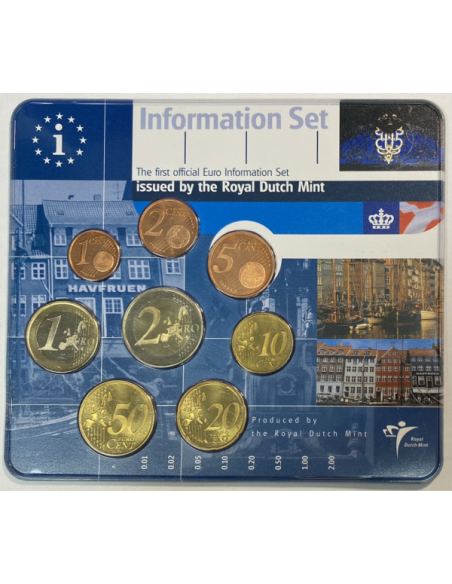 PAYS-BAS - Coffret Brillant Universel 2001