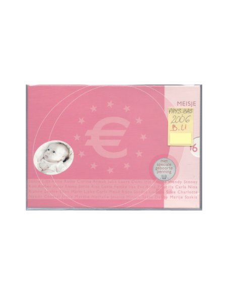 Pays-Bas - Coffret Brillant Universel 2006 - Naissance Fille