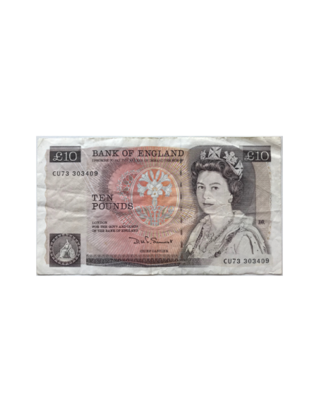 GRANDE-BRETAGNE - 10 POUNDS (1988) - Billet de banque (TTB)