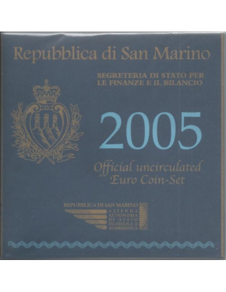 Saint-Marin - Coffret Brillant Universel 2005