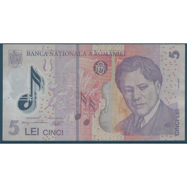 ROUMANIE - 5 LEI 2005 - BILLET DE...