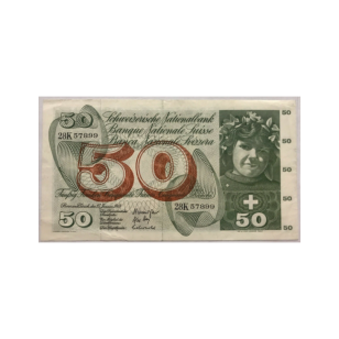 SUISSE - 50 FRANCS (1969) - Billet de banque // TTB