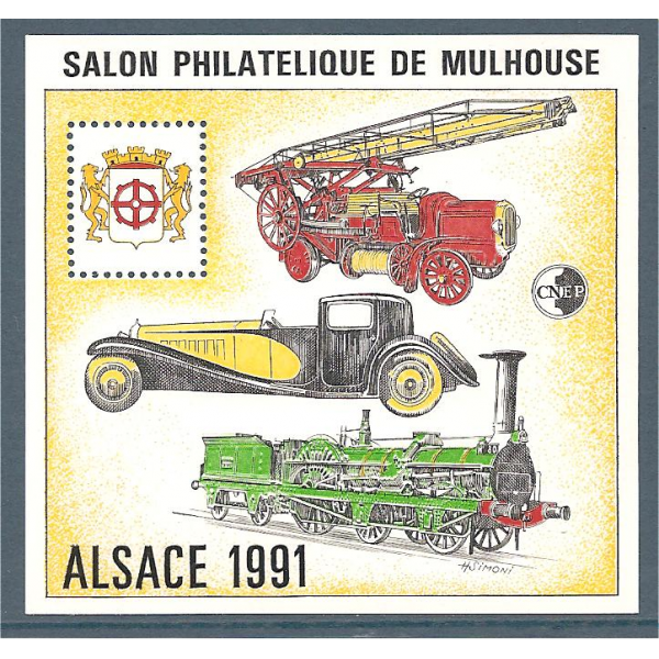 BLOC CNEP N°13 - Alsace 1991 - Mulhouse