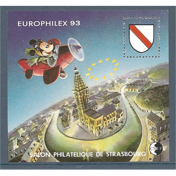 BLOC CNEP N°17 - Europhilex 1993 - Strasbourg