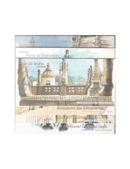 BLOC SOUVENIR N°38 à 43 - Capitales européennes