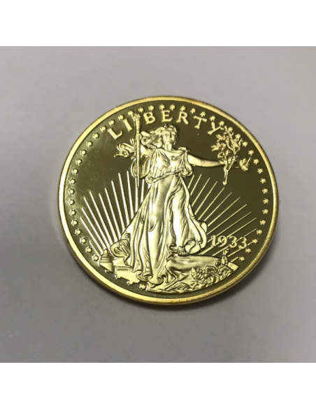 Médaille - Réplique de 1 Dollar Liberty 1933 - Etats-Unis - 2003 (Ref 2)