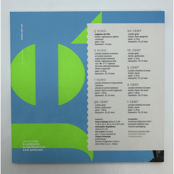 SAINT-MARIN - Coffret Brillant...