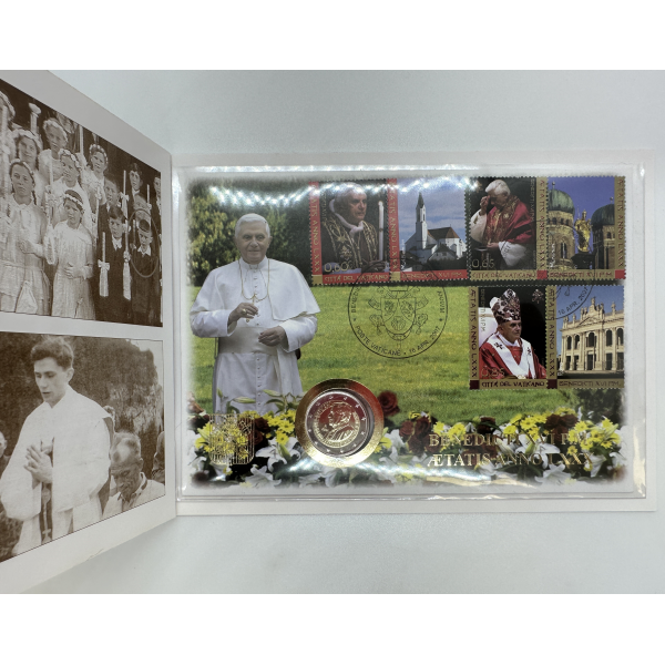 Vatican - 2 Euro 2007 en BU - 80e...