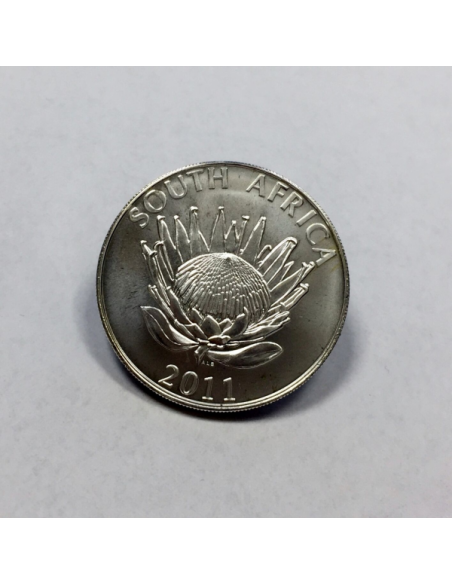 AFRIQUE DU SUD - 1 RAND (2011) Monnaie en Argent - Qualité : BU // J.M Coetzee