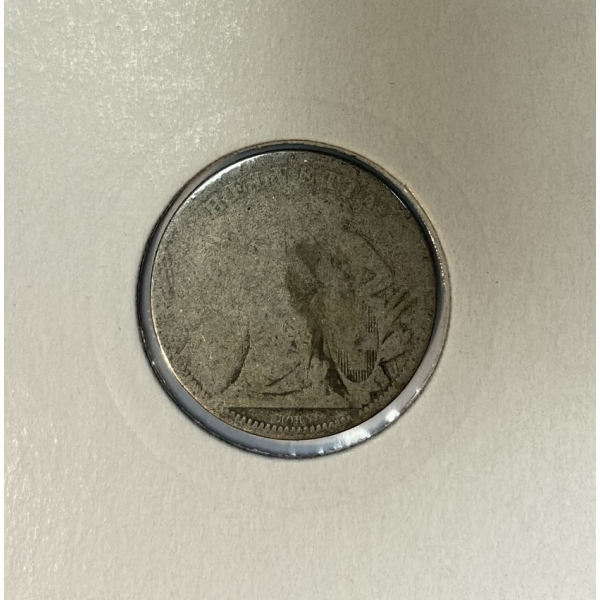SUISSE - 1 FRANC 1861 B - Pièce de...