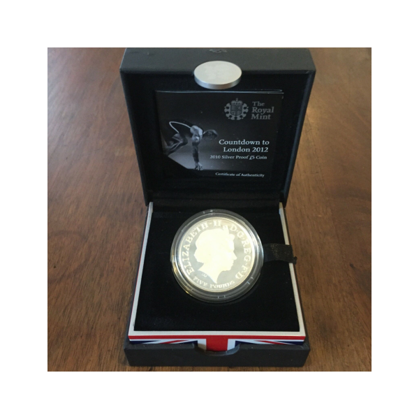 ROYAUME-UNI - 5 LIVRES 2010 (J.O)...