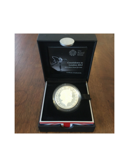 ROYAUME-UNI - 5 LIVRES 2010 (J.O) Pièce Commémorative en Argent // Qualité : BE