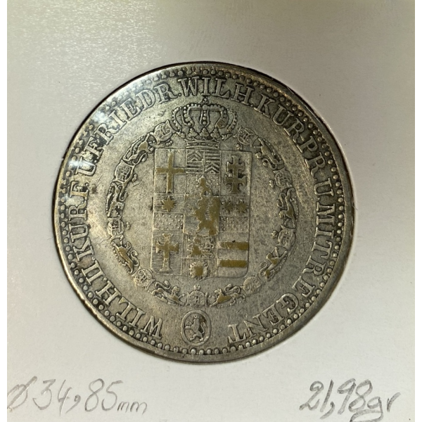 ALLEMAGNE - 1 THALER (1834) Pièce de...