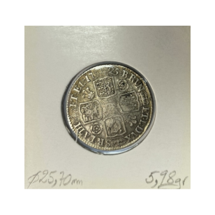 ROYAUME-UNI / GRANDE BRETAGNE - 1 Shilling 1725 DGM -... 2