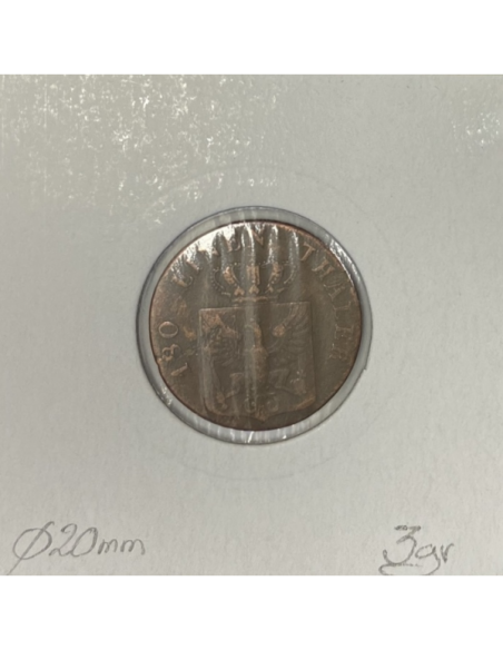 ALLEMAGNE - 2 PFENNIG - 1826D - Pièce de Monnaie en Cuivre // Qualité : TB