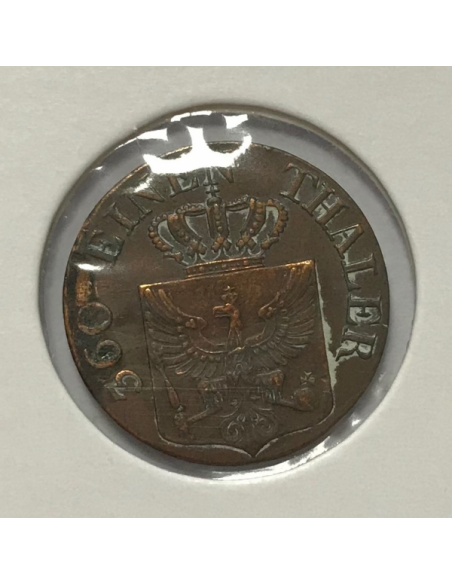 ALLEMAGNE PRUSSE - 1 PFENNING 1830 D - Pièce de Monnaie en Cuivre