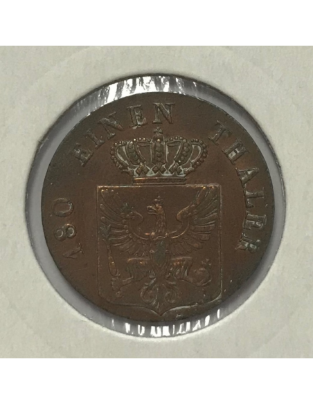 ALLEMAGNE PRUSSE - 2 PFENNING 1830 D - Pièce de Monnaie en Cuivre