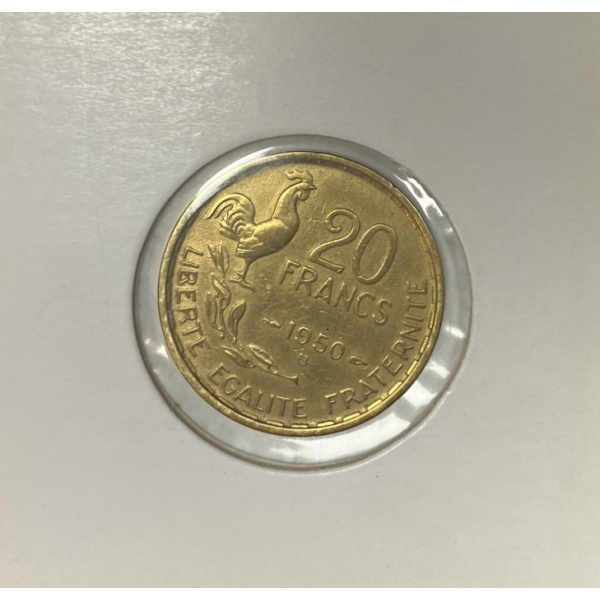20 FRANCS GEORGES GUIRAUD (1950B)...