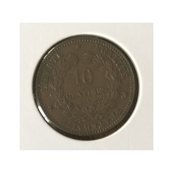 10 CENTIMES CERES - 1871 A - Pièce de...
