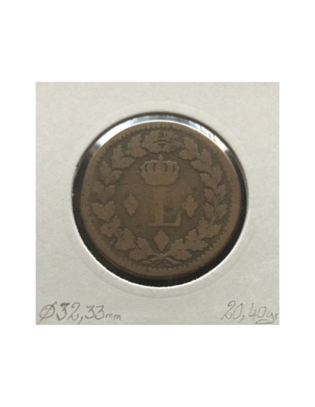 1 DECIME LOUIS XVIII - 1814 BB - Pièce de Monnaie en Cuivre // TB