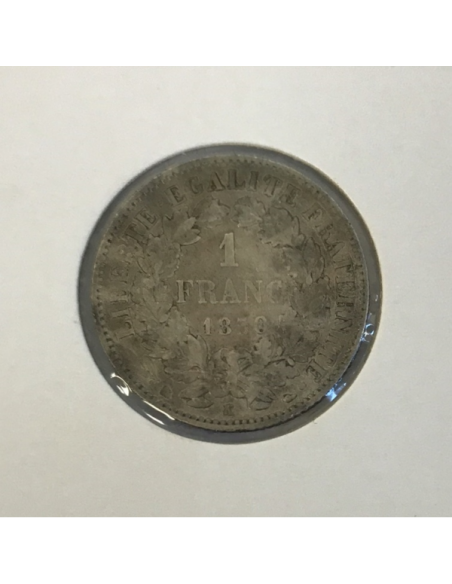 1 FRANC CERES - 1850K - Pièce de monnaie en Argent // TB