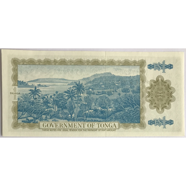 TONGA - 1 PA ANGA 1985 - Billet de...
