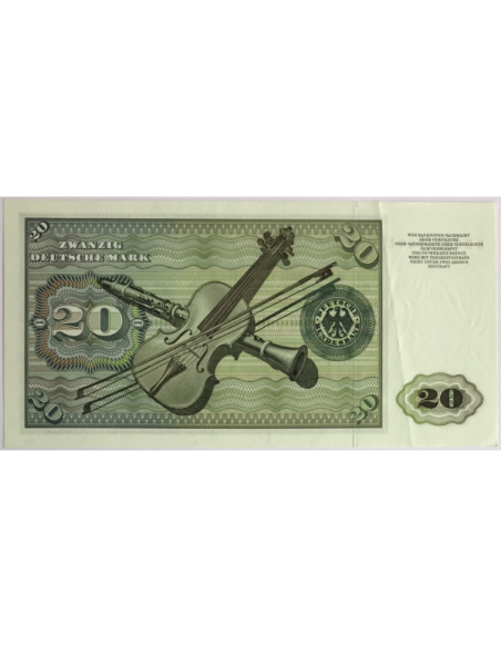 ALLEMAGNE - 20 MARK (1970) - Billet de banque (SPL)