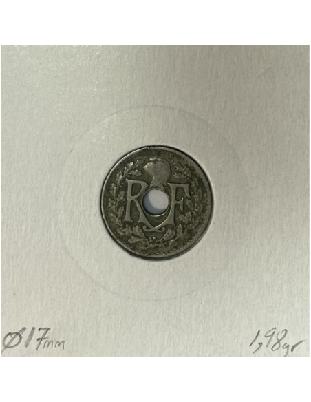 5 CENTIMES LINDAUER - 1920 - Monnaie en Cupro-Nickel // Qualité : TB