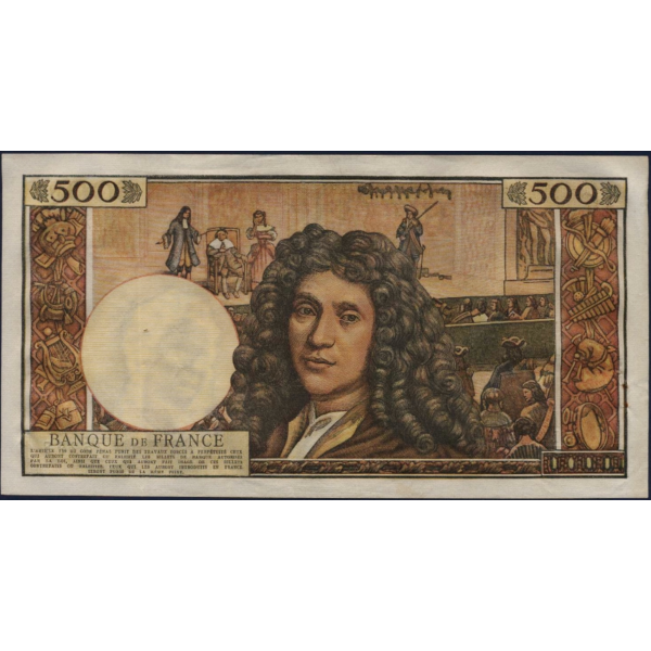 500 NOUVEAUX FRANCS MOLIERE -...