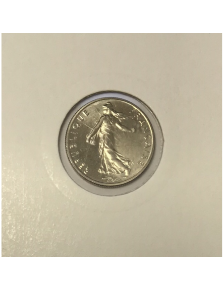 1/2 FRANC SEMEUSE - 1980 - Pièce de Monnaie en Nickel // Qualité : FDC