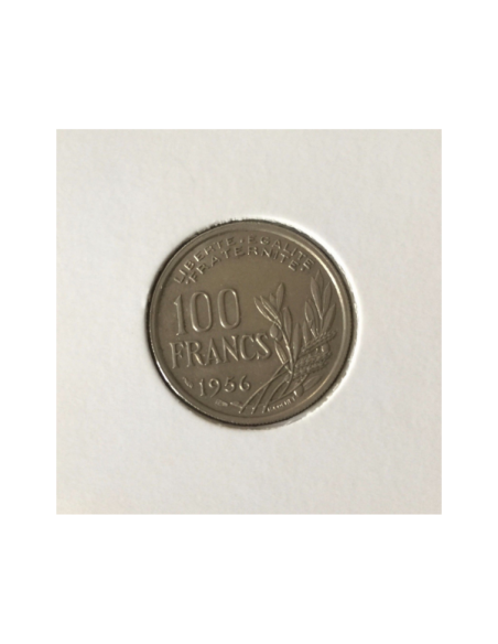 100 FRANCS COCHET - 1956 - Pièce de monnaie en Cupro-Nickel - TTB