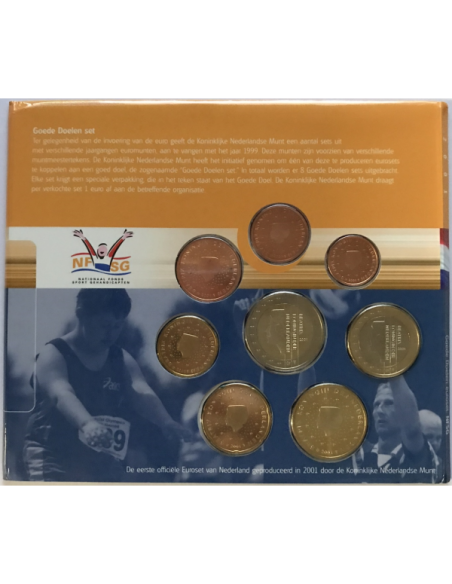 Pays-Bas - Coffret Brillant Universel 2001 - OEUVRES DE CHARITE