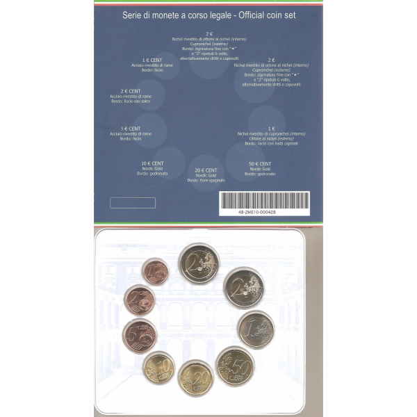 Italie - Coffret Brillant Universel 2010