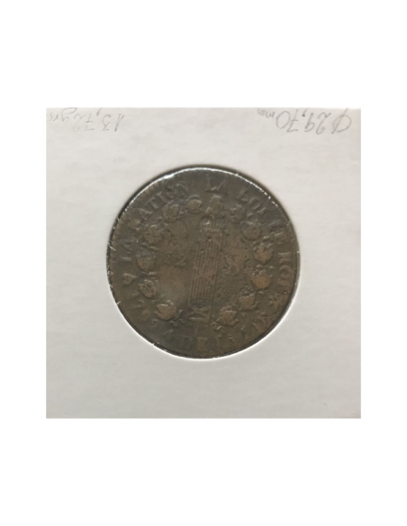 12 DENIERS - LOUIS XVI - 1792BB - Pièce de Monnaie en MDC // B+