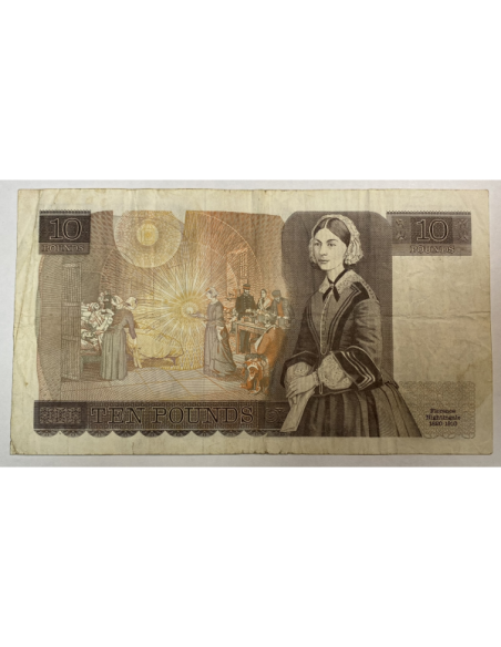 GRANDE-BRETAGNE - 10 POUNDS (1971-82) - Billet de banque // Qualité : TB