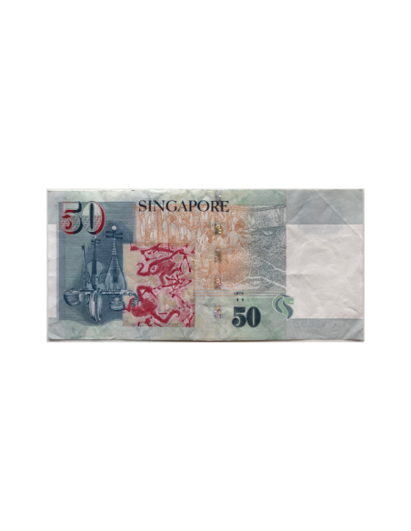 SINGAPOUR - 50 DOLLARS (Non Daté) - Billet de banque (TTB)
