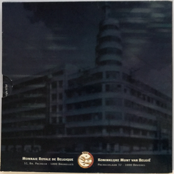 Belgique - Coffret BU - Les Euros de...