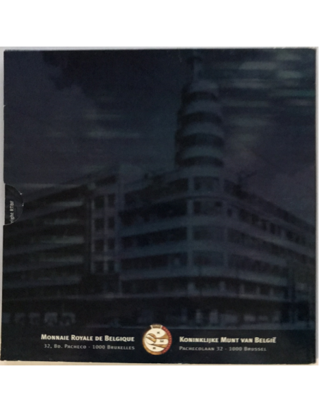 Belgique - Coffret BU - Les Euros de l'Année 2003 - TELEVISION