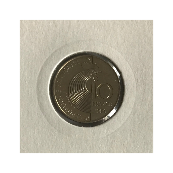 10 FRANCS ROBERT SCHUMAN - 1986 -...
