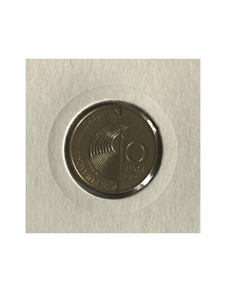 10 FRANCS ROBERT SCHUMAN - 1986 - Pièce de monnaie en Nickel // TTB