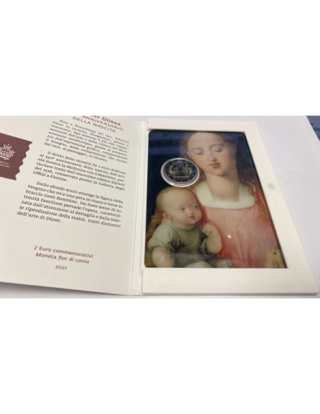 SAINT-MARIN - 2 Euro commémorative 2021 - Albrecht Durer // COFFRET BU