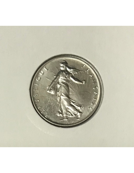 1 FRANC SEMEUSE - 1980 - Pièce de Monnaie en Nickel - FDC