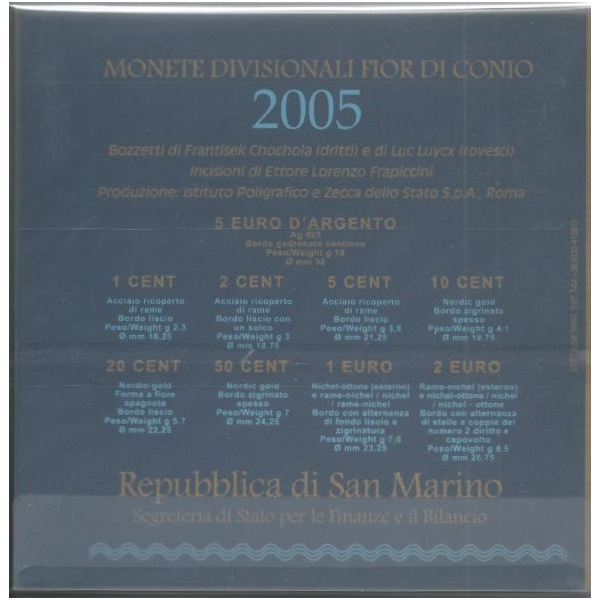 Saint-Marin - Coffret Brillant...