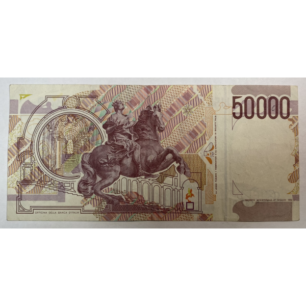 ITALIE - 50 000 LIRE (1992) - Billet...