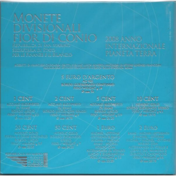 Saint-Marin - Coffret Brillant...