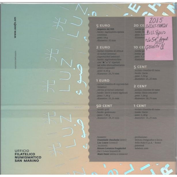 Saint-Marin - Coffret Brillant...