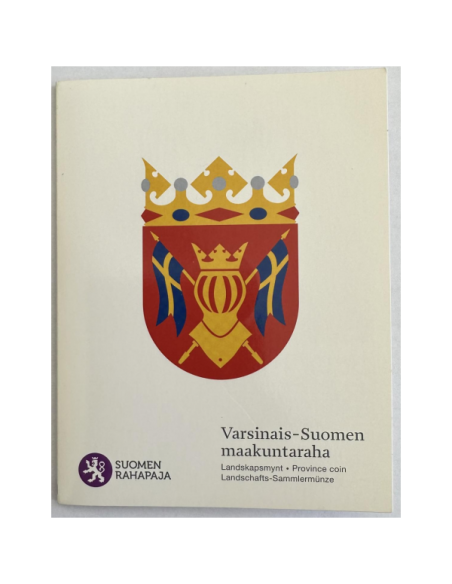 FINLANDE - 5 EURO 2010 - Travail du Bois // Coffret Belle Epreuve