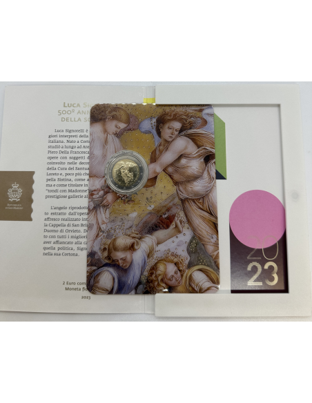 SAINT-MARIN - 2 Euro commémorative 2023 - SIGNORELLI // COFFRET BU