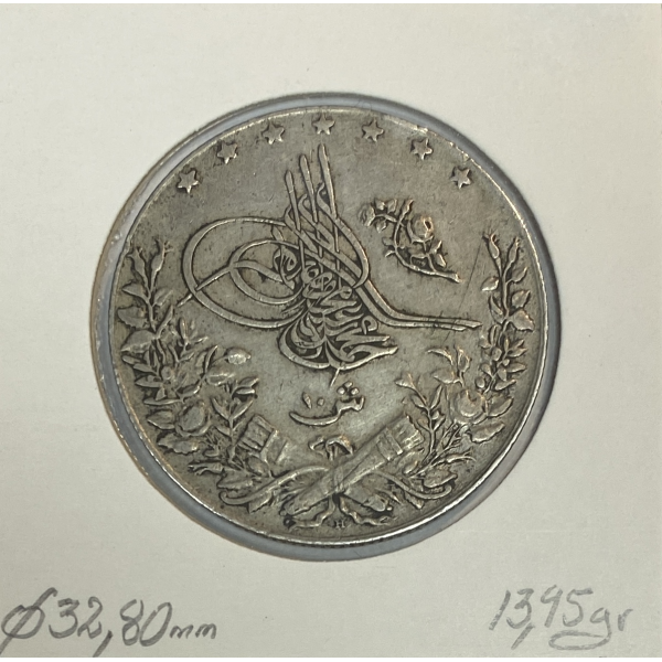 EGYPTE - 10 QIRSH 1913 (AH 1327/6) -...